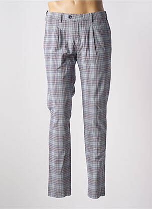 Pantalon chino stretch taille normale bleu MMX homme