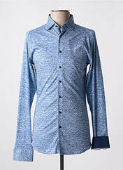 Chemise manches longues bleu DESOTO pour homme seconde vue