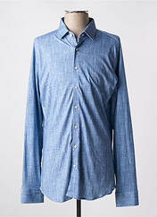 Chemise manches longues bleu DESOTO pour homme seconde vue