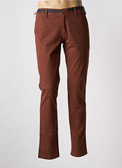 Pantalon chino marron fonce MMX pour homme seconde vue