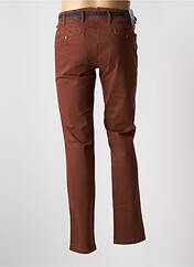 Pantalon chino marron fonce MMX pour homme seconde vue