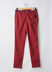 Pantalon chino rouge MMX pour homme seconde vue