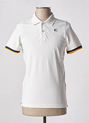 Polo blanc K. WAY pour homme seconde vue