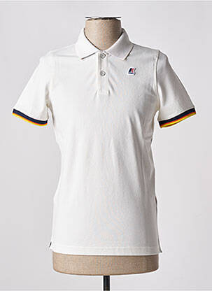 Polo blanc K. WAY pour homme