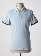 Polo bleu K. WAY pour homme seconde vue