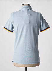 Polo bleu K. WAY pour homme seconde vue