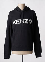 Sweat-shirt à capuche noir KENZO pour homme seconde vue