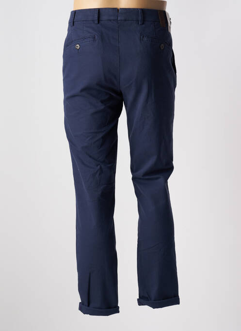 Pantalon chino stretch taille normale bleu MMX homme