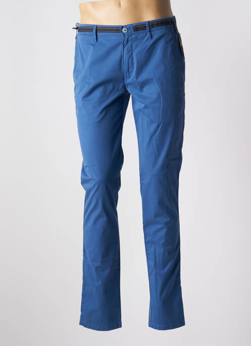 Pantalon chino bleu MMX pour homme