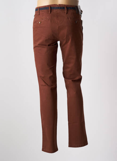 Pantalon chino marron fonce MMX pour homme