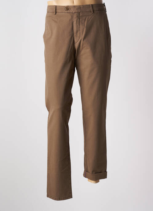 Pantalon chino marron MMX pour homme