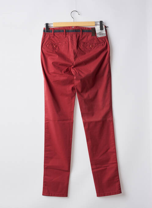 Pantalon chino rouge MMX pour homme