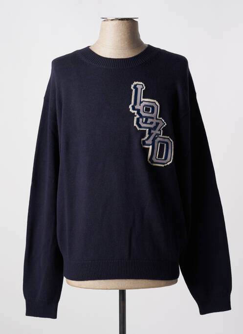 Pull col rond manches longues bleu KENZO homme