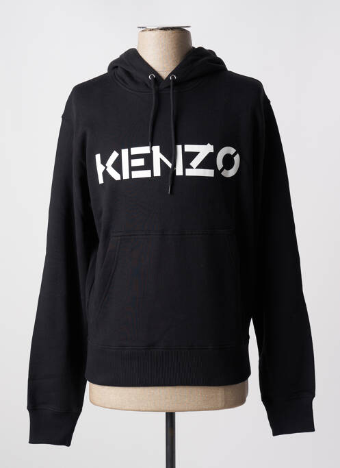 Sweat-shirt à capuche noir KENZO pour homme