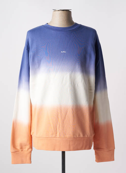 Sweat-shirt violet A.P.C. pour homme