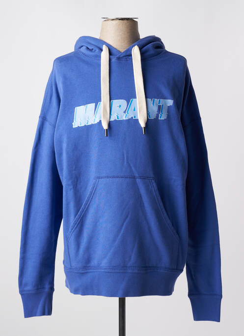 Sweat-shirt à capuche bleu MARANT pour homme