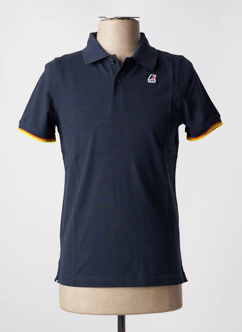 Polo bleu K. WAY pour homme