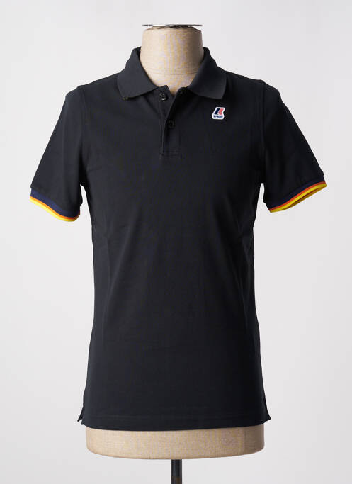 Polo noir K. WAY pour homme