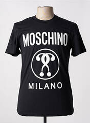 T-shirt noir MOSCHINO pour homme seconde vue