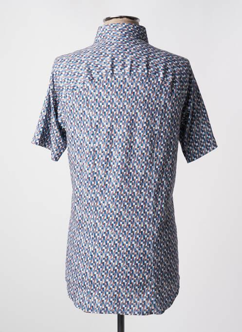 Chemise manches courtes bleu DESOTO pour homme