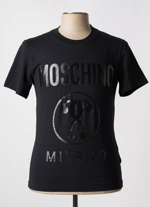 T-shirt noir MOSCHINO pour homme