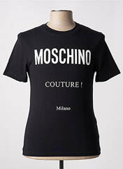 T-shirt noir MOSCHINO pour homme seconde vue