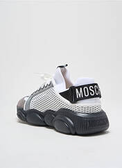 Baskets blanc MOSCHINO pour homme seconde vue