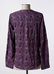 Blouse violet AGATHE & LOUISE pour femme seconde vue