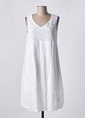 Robe mi-longue blanc AGATHE & LOUISE pour femme seconde vue