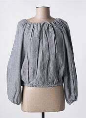 Blouse gris SCHOOL RAG pour femme seconde vue