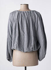 Blouse gris SCHOOL RAG pour femme seconde vue