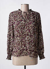 Blouse rouge LE TEMPS DES CERISES pour femme seconde vue