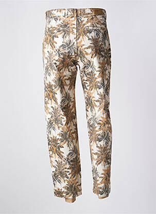 Pantalon chino tissage popeline taille normale beige MKT STUDIO femme