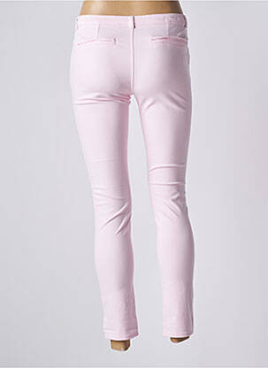 Pantalon chino taille basse taille basse rose SCHOOL RAG femme