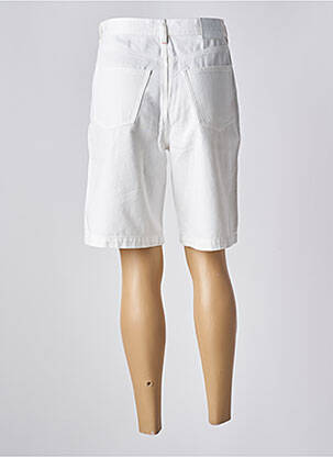 Bermuda taille haute taille haute blanc SCOTCH & SODA femme