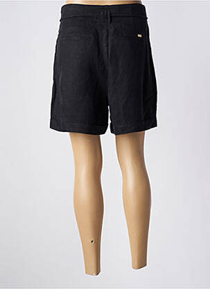 Short taille à pinces taille haute noir SCOTCH & SODA femme