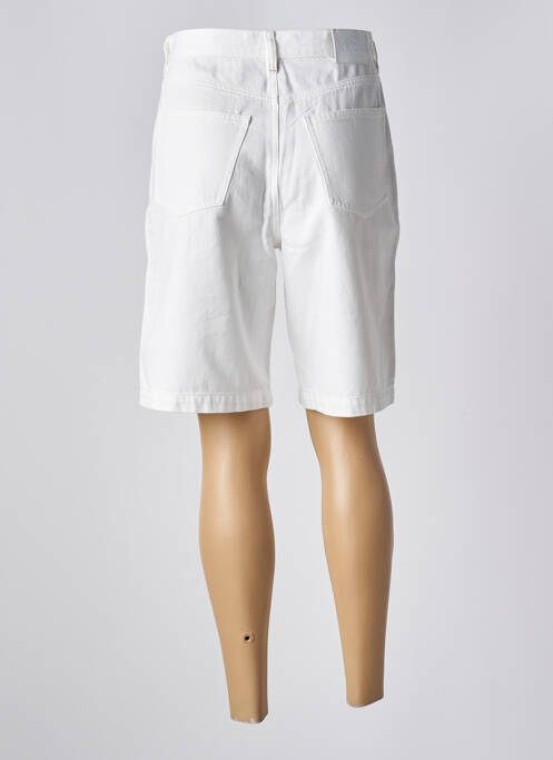 Bermuda taille haute taille haute blanc SCOTCH & SODA femme