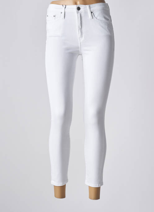 Jeans skinny blanc SCHOOL RAG pour femme