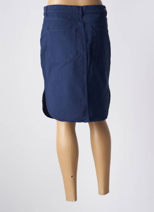 Jupe mi-longue bleu ACQUAVERDE pour femme