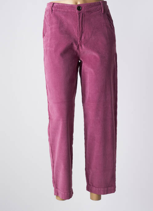 Pantalon chino violet MKT STUDIO pour femme