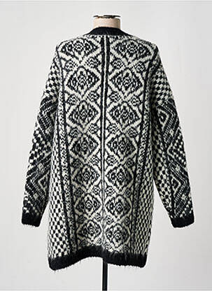 Gilet manches longues manches longues noir MKT STUDIO femme