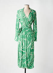 Robe longue vert SELECTED pour femme seconde vue