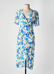 Robe mi-longue bleu SUNCOO pour femme seconde vue