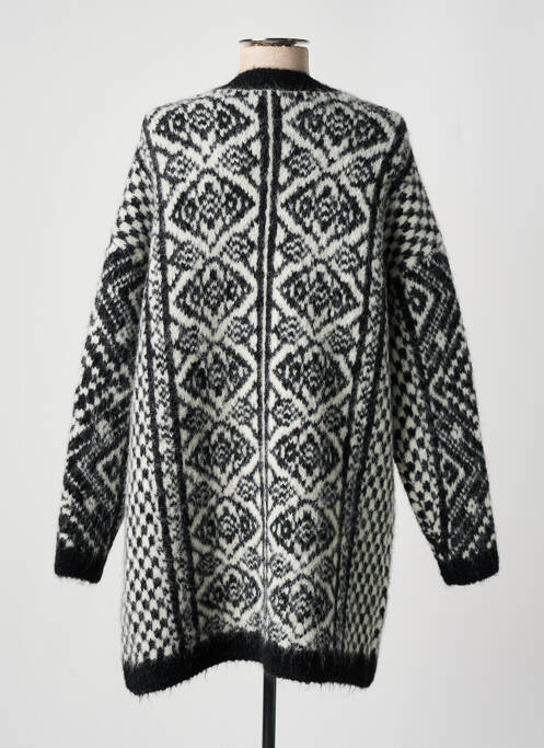 Gilet manches longues noir MKT STUDIO pour femme