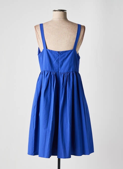 Robe mi-longue bleu SELECTED pour femme