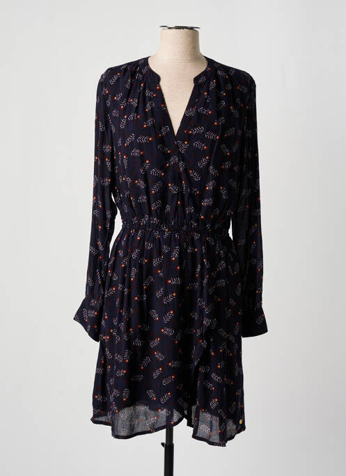 Robe mi-longue noir SCOTCH & SODA pour femme