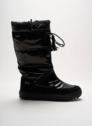 Bottes fermeture zip et lacets bout rond noir PRIMIGI fille