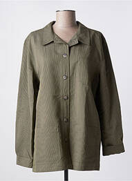 Veste casual coupe droite vert HUMILITY femme
