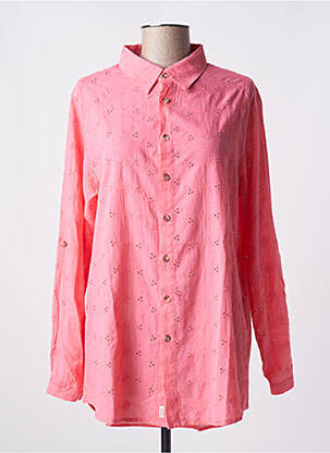 Chemisier coupe cintrée manches longues rose BANANA MOON femme