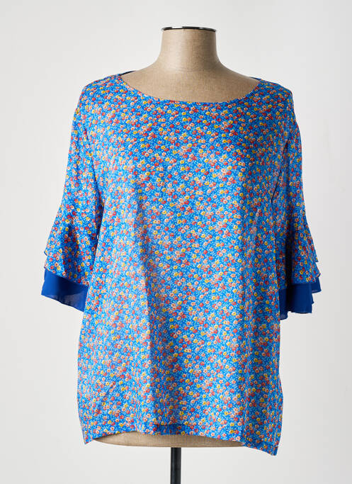 Blouse bleu VLT'S BY VALENTINA'S pour femme